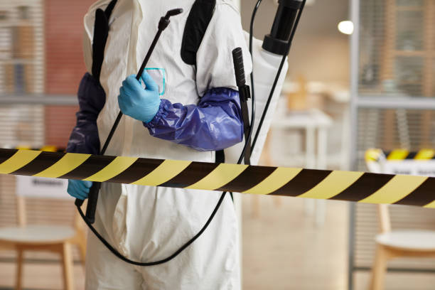 Professional Infectious Disease Decontamination technician working in Pershing, IN